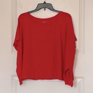 Eileen Fisher Red Women's Top